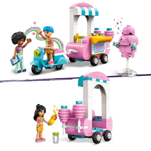 LEGO Friends Barraquinha de Algodão - Doce e Scooter 42643