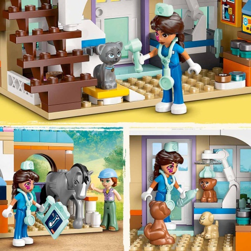 LEGO Friends Clínica Veterinária para Cavalos e Animais de Estimação 42651