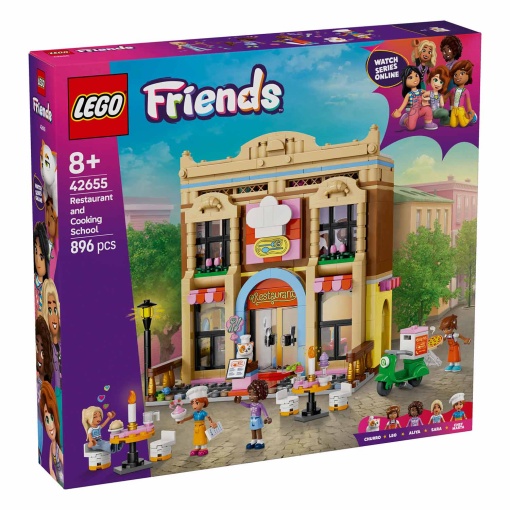 LEGO Friends Restaurante e Escola de Culinária 42655