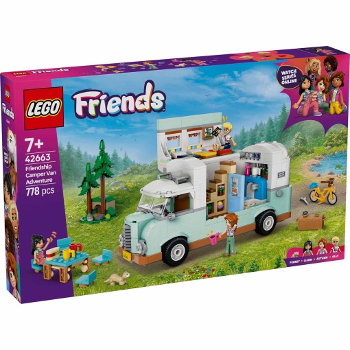 LEGO Friends Aventura na Autocaravana da Amizade 42663