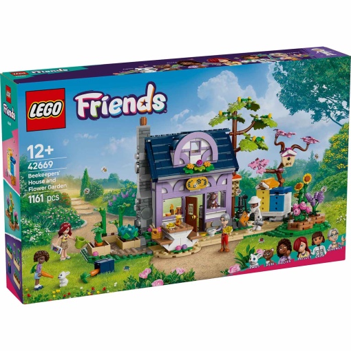 LEGO Friends Casa dos Apicultores e Jardim de Flores 42669