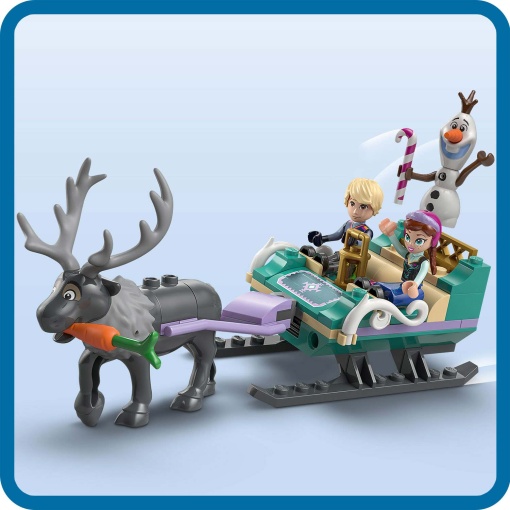 LEGO DISNEY Aventura de Trenó da Anna 43256