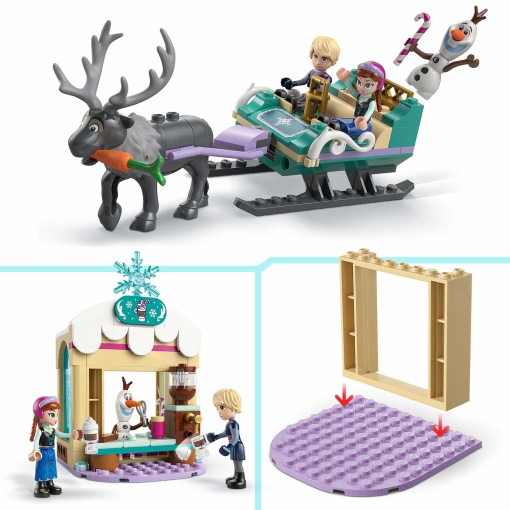 LEGO DISNEY Aventura de Trenó da Anna 43256