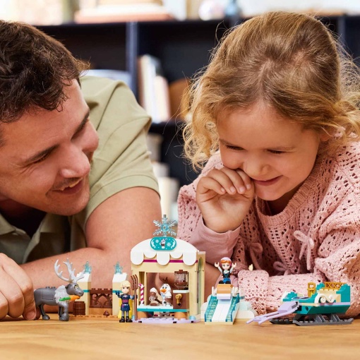 LEGO DISNEY Aventura de Trenó da Anna 43256