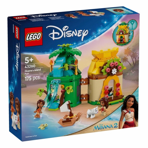 LEGO DISNEY Diversão na Ilha da Vaiana 43260