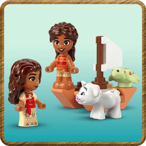 LEGO DISNEY Diversão na Ilha da Vaiana 43260