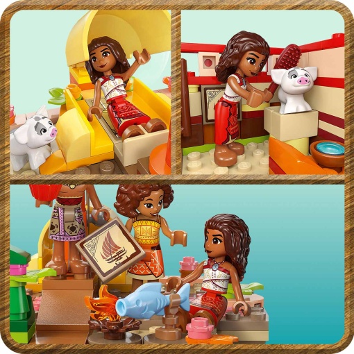 LEGO DISNEY Canoa de Aventuras da Vaiana 43270