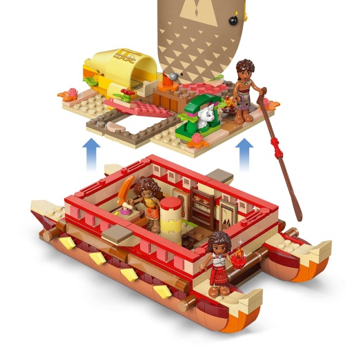 LEGO DISNEY Canoa de Aventuras da Vaiana 43270