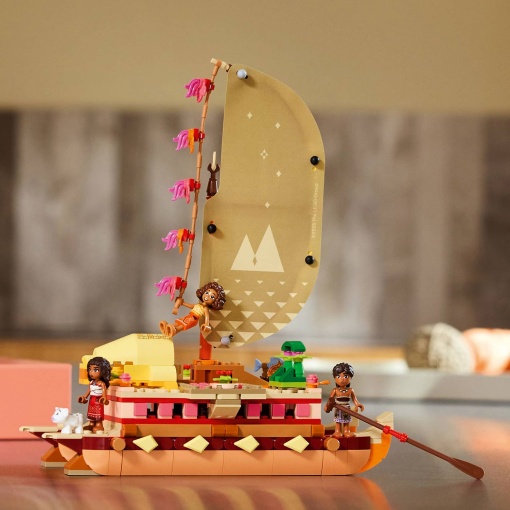 LEGO DISNEY Canoa de Aventuras da Vaiana 43270