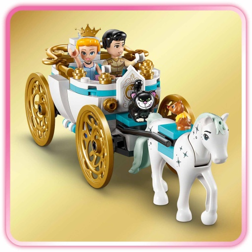 LEGO DISNEY Castelo da Cinderela e Carruagem de Cavalos 43275