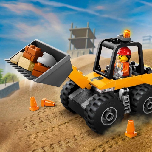 LEGO City Carregadora de Rodas de Construção Amarela 60450