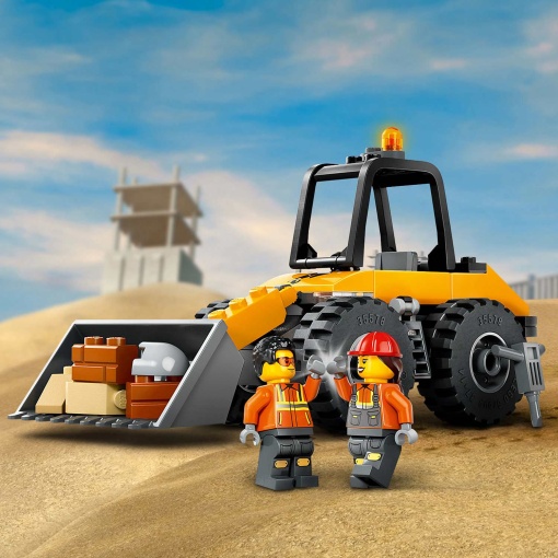 LEGO City Carregadora de Rodas de Construção Amarela 60450