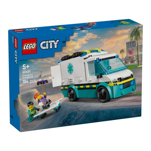 LEGO City Ambulância de Emergência 60451