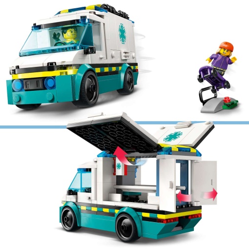 LEGO City Ambulância de Emergência 60451