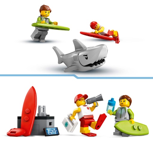 LEGO City Carrinha de Resgate Salva-Vidas 60453