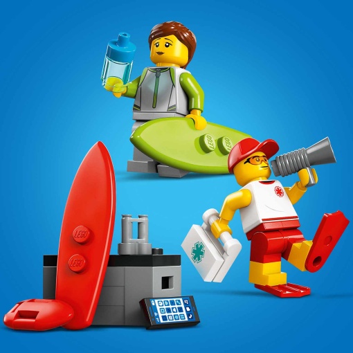 LEGO City Carrinha de Resgate Salva-Vidas 60453