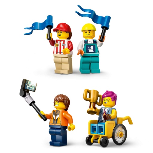 LEGO City Sem Limites: Pista com Rampa para Carros de Corrida 60460