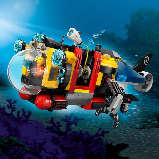 LEGO City Combinação de Helicóptero, Camião dos Bombeiros e Submarino 60462