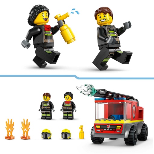 LEGO City Camião dos Bombeiros com Escada 60463