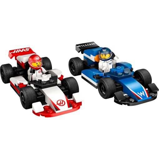 LEGO City Carros de Corrida F1 da Williams Racing e Haas F1 60464