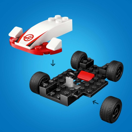 LEGO City Carros de Corrida F1 da Williams Racing e Haas F1 60464