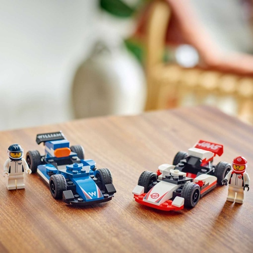 LEGO City Carros de Corrida F1 da Williams Racing e Haas F1 60464