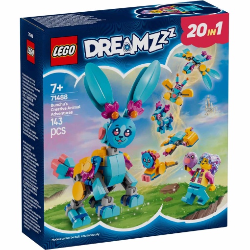 LEGO Dreamzzz Aventuras Criativas com Animais do Bunchu 71488