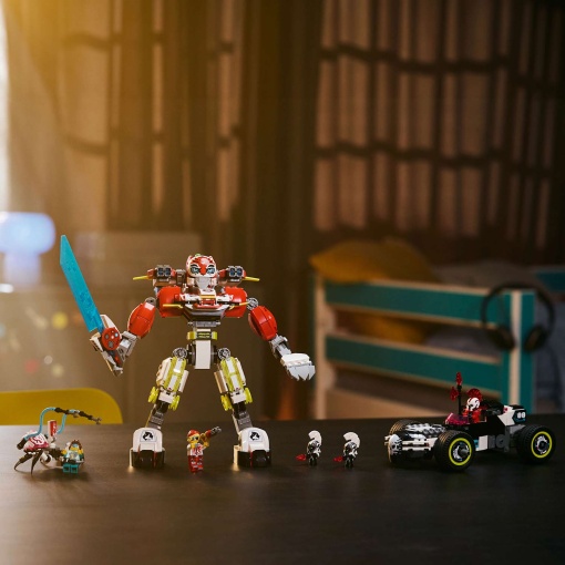 LEGO Dreamzzz Tigre Robô do Cooper e Hot Rod do Zero 71497