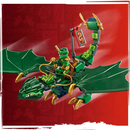 LEGO Ninjago Dragão da Floresta Verde do Lloyd 71829