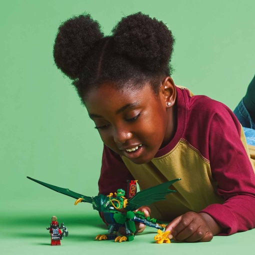 LEGO Ninjago Dragão da Floresta Verde do Lloyd 71829
