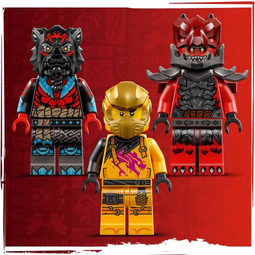 LEGO Ninjago Jato de Supertempestade do Ras e do Arin 71833