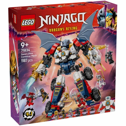 LEGO Ninjago Robô Ultra Combinador do Zane 71834