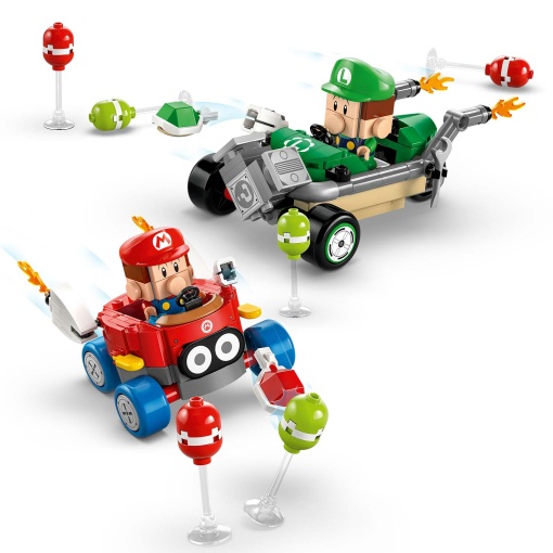 LEGO Super Mario Kart - Mario Bebé Contra Luigi Bebé 72034