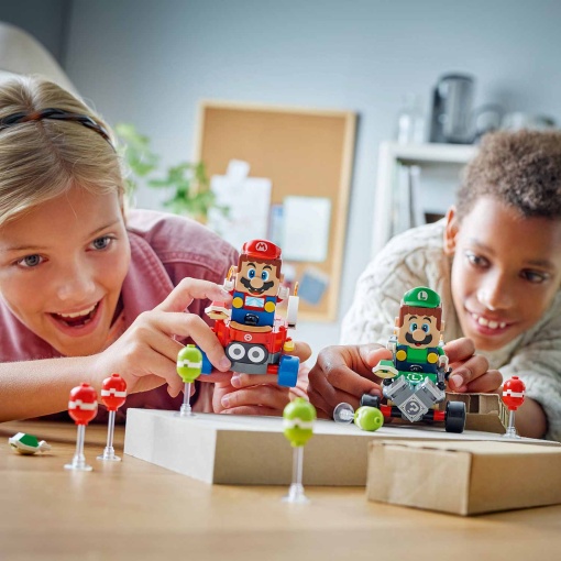 LEGO Super Mario Kart - Mario Bebé Contra Luigi Bebé 72034