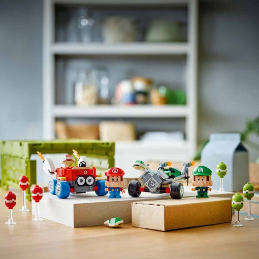 LEGO Super Mario Kart - Mario Bebé Contra Luigi Bebé 72034