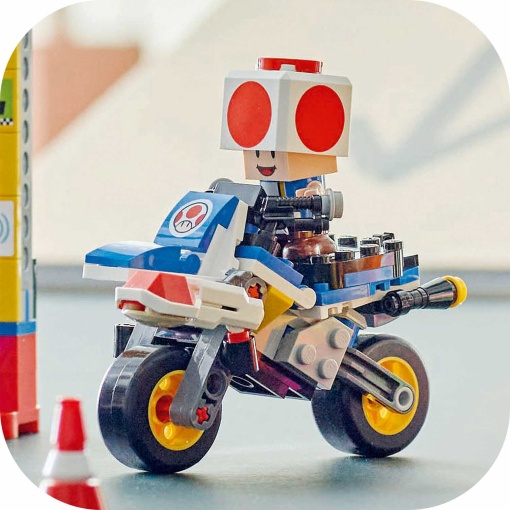 LEGO Super Mario Kart - Conjunto Peach Bebé e Grande Prémio 72036