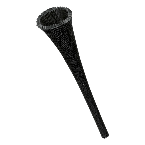 Manga de Papel Favo de Mel para Embrulhar Garrafas MP 90cm Preto 19