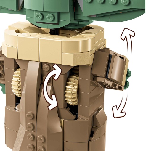 LEGO STAR Wars Grogu com Carrinho Planador 75403