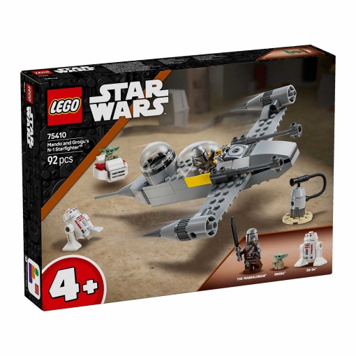 LEGO STAR Wars Starfighter N-1 de Mando e Grogu 75410