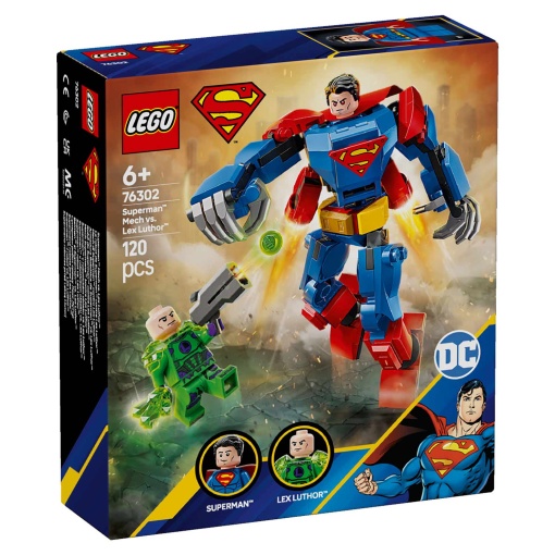 LEGO DC Robô do Superman Contra Lex Luthor 76302