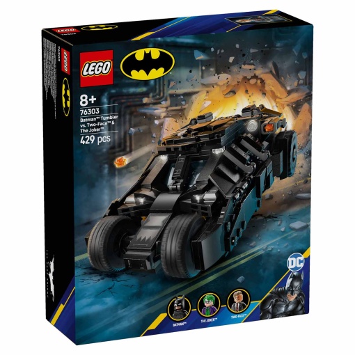 LEGO Batman Tumbler contra Two-Face e The Joker 76303