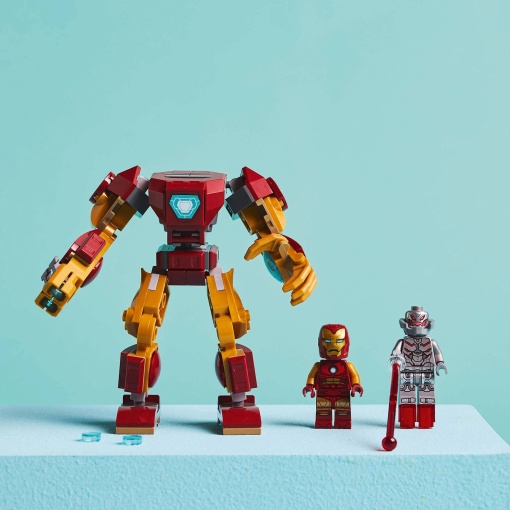 LEGO MARVEL Robô do Iron Man Contra Ultron 76307