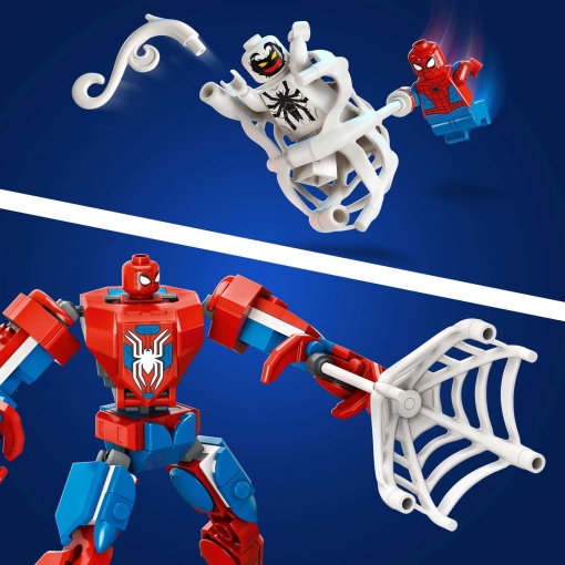 LEGO MARVEL Robô do Spider-man Contra Anti-venom 76308