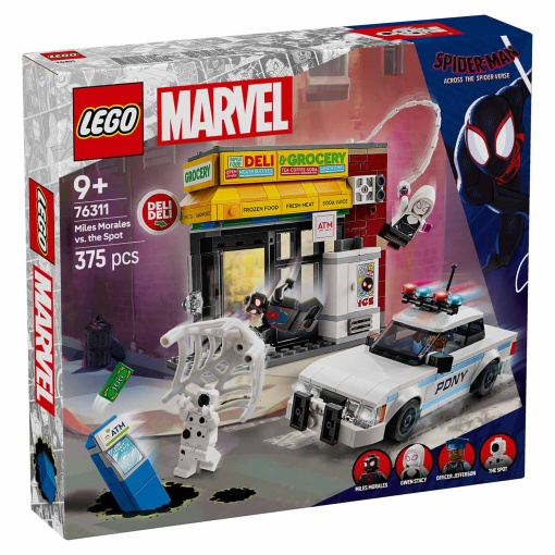 LEGO MARVEL Aranhaverso: Miles Morales Contra Spot 76311