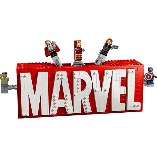 LEGO MARVEL Logótipo MARVEL e Minifiguras 76313