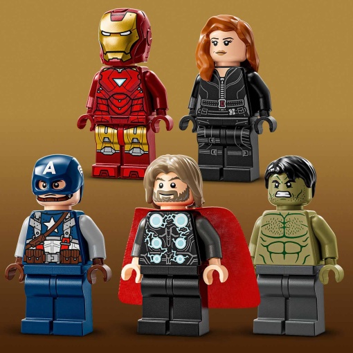 LEGO MARVEL Logótipo MARVEL e Minifiguras 76313