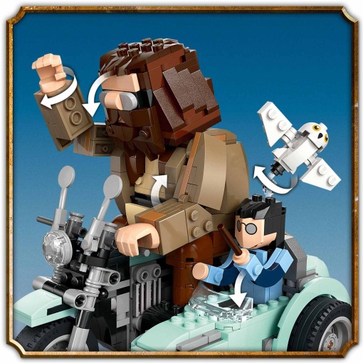 LEGO Harry Potter Passeio de Mota de Hagrid e Harry 76443