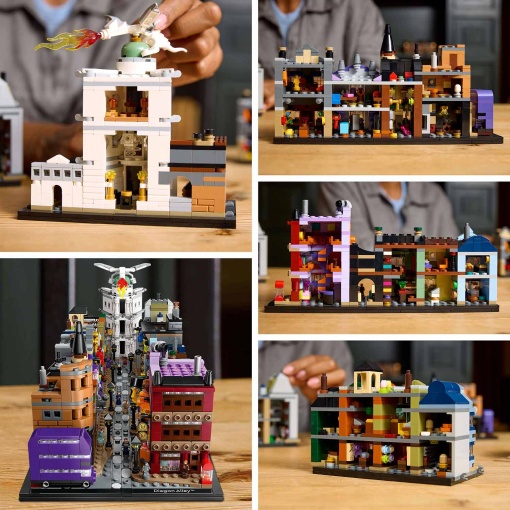 LEGO Harry Potter Lojas de Feitiçaria da Diagon Alley 76444