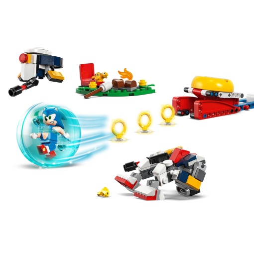 LEGO SONIC The Hedgehog Confronto no Acampamento do Sonic 77001
