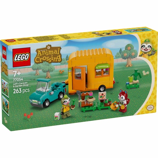 LEGO Animal Crossing Caravana e Loja de Jardinagem do Leif 77054